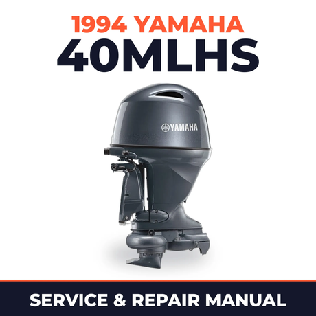 1994 Yamaha 40MLHS 2 stroke Service and Repair Manual