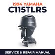 1994 Yamaha C115TLRS 2 stroke Service and Repair Manual