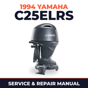 1994 Yamaha C25ELRS 2 stroke Service and Repair Manual