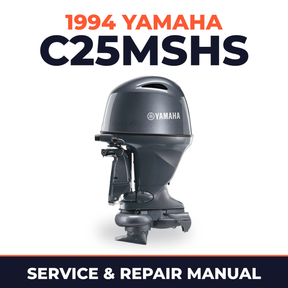 1994 Yamaha C25MSHS 2 stroke Service and Repair Manual