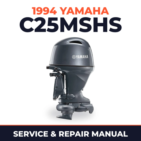 1994 Yamaha C25MSHS 2 stroke Service and Repair Manual