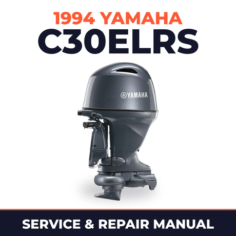1994 Yamaha C30ELRS 2 stroke Service and Repair Manual
