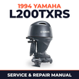 1994 Yamaha L200TXRS 2 stroke Service and Repair Manual