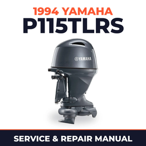 1994 Yamaha P115TLRS 2 stroke Service and Repair Manual