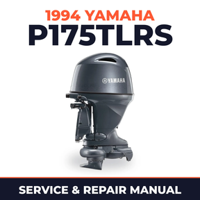 1994 Yamaha P175TLRS 2 stroke Service and Repair Manual