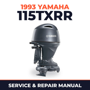 1993 Yamaha 115TXRR 2 stroke Service and Repair Manual