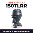 1993 Yamaha 150TLRR 2 stroke Service and Repair Manual