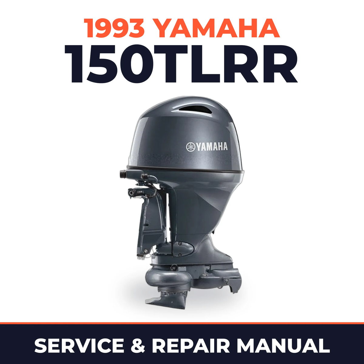 1993 Yamaha 150TLRR 2 stroke Service and Repair Manual