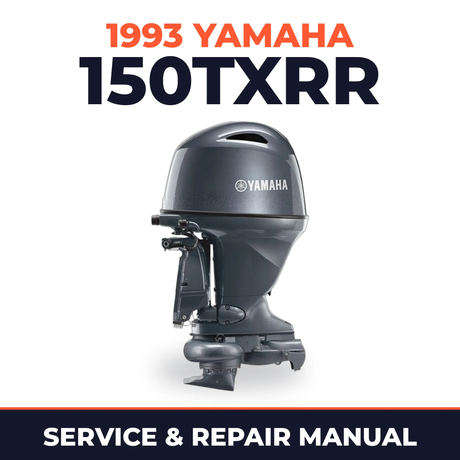 1993 Yamaha 150TXRR 2 stroke Service and Repair Manual