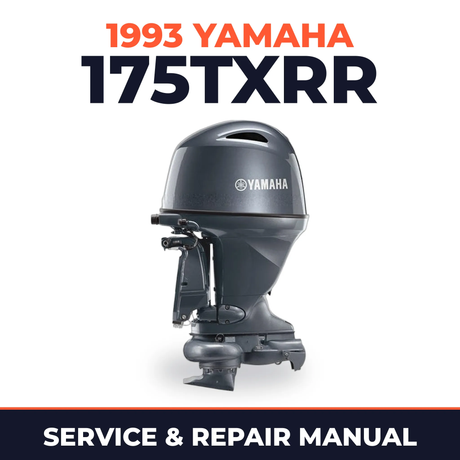 1993 Yamaha 175TXRR 2 stroke Service and Repair Manual