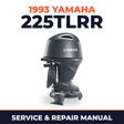 1993 Yamaha 225TLRR 2 stroke Service and Repair Manual