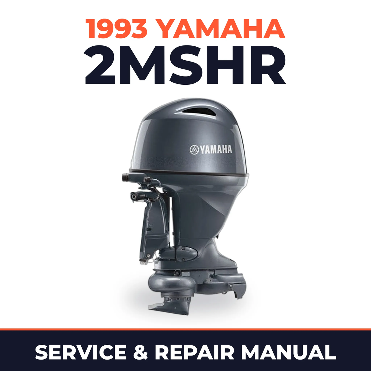 1993 Yamaha 2MSHR 2 stroke Service and Repair Manual