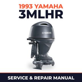 1993 Yamaha 3MLHR 2 stroke Service and Repair Manual