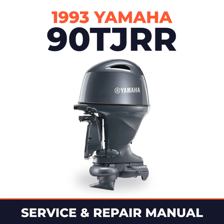 1993 Yamaha 90TJRR 2 stroke Service and Repair Manual