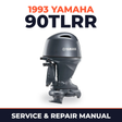 1993 Yamaha 90TLRR 2 stroke Service and Repair Manual