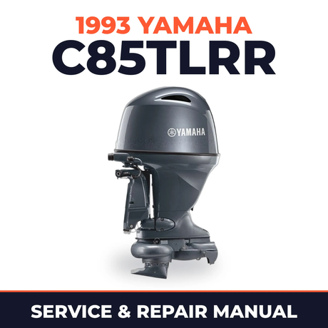 1993 Yamaha C85TLRR 2 stroke Service and Repair Manual