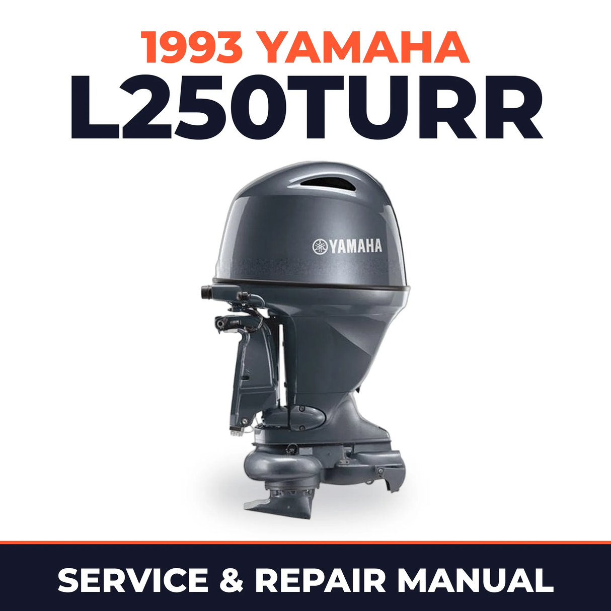 1993 Yamaha L250TURR 2 stroke Service and Repair Manual