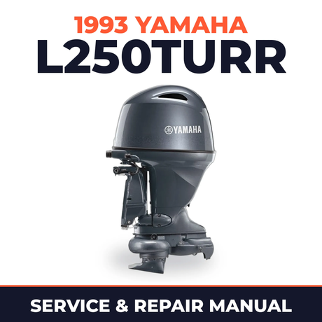 1993 Yamaha L250TURR 2 stroke Service and Repair Manual