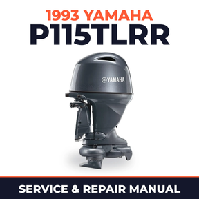 1993 Yamaha P115TLRR 2 stroke Service and Repair Manual