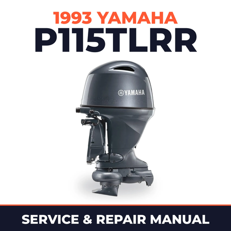 1993 Yamaha P115TLRR 2 stroke Service and Repair Manual