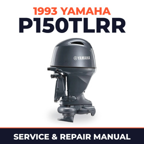 1993 Yamaha P150TLRR 2 stroke Service and Repair Manual