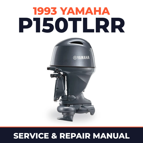 1993 Yamaha P150TLRR 2 stroke Service and Repair Manual