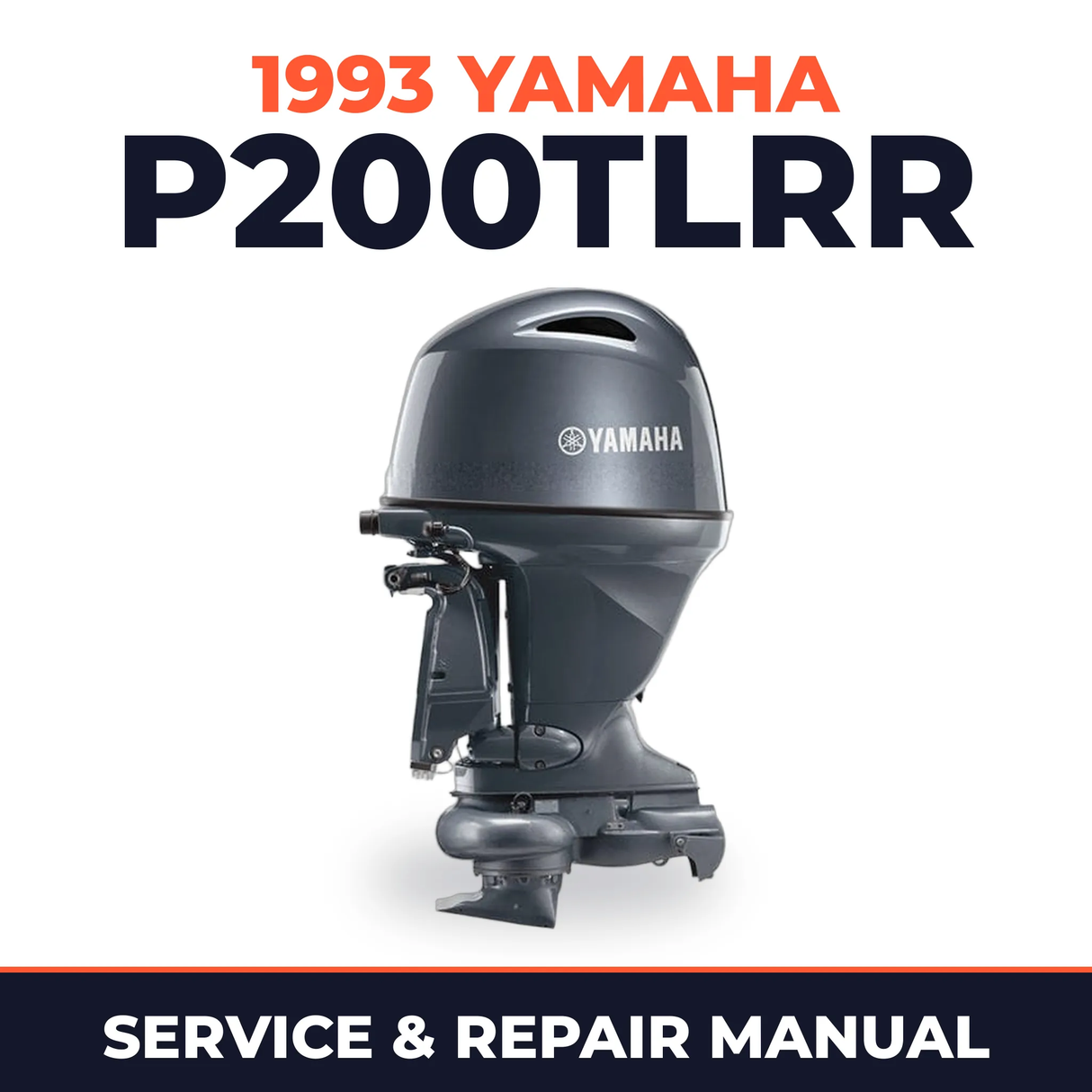 1993 Yamaha P200TLRR 2 stroke Service and Repair Manual