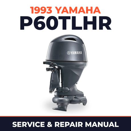 1993 Yamaha P60TLHR 2 stroke Service and Repair Manual