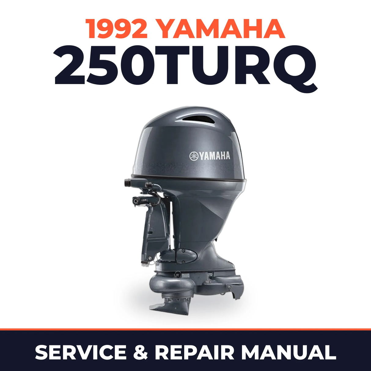 1992 Yamaha 250TURQ 2 stroke Service and Repair Manual