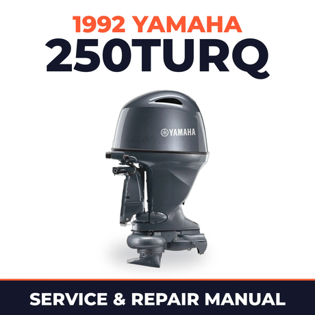 1992 Yamaha 250TURQ 2 stroke Service and Repair Manual