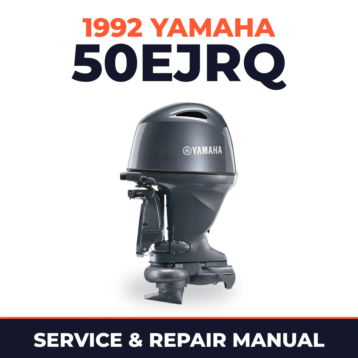 1992 Yamaha 50EJRQ 2 stroke Service and Repair Manual