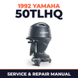 1992 Yamaha 50TLHQ 2 stroke Service and Repair Manual