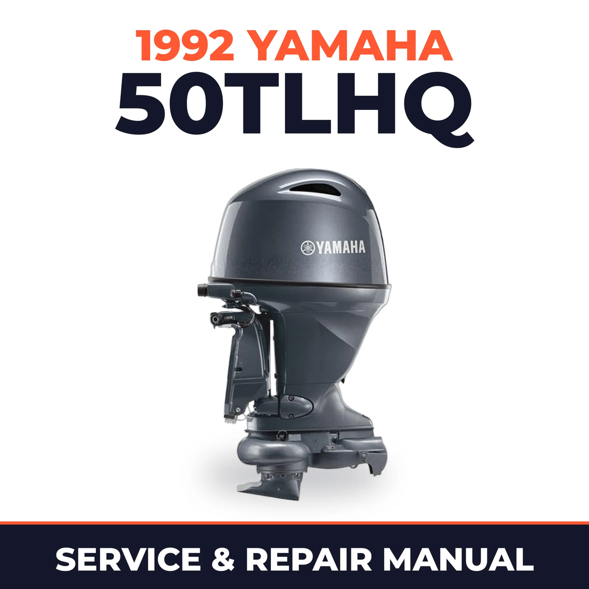 1992 Yamaha 50TLHQ 2 stroke Service and Repair Manual