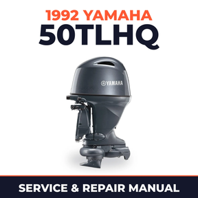 1992 Yamaha 50TLHQ 2 stroke Service and Repair Manual