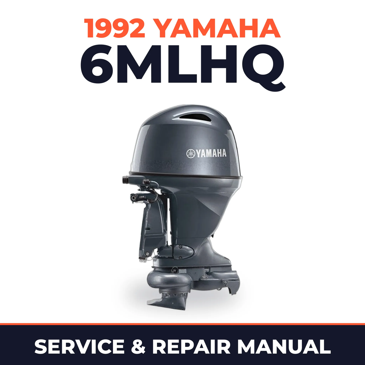 1992 Yamaha 6MLHQ 2 stroke Service and Repair Manual