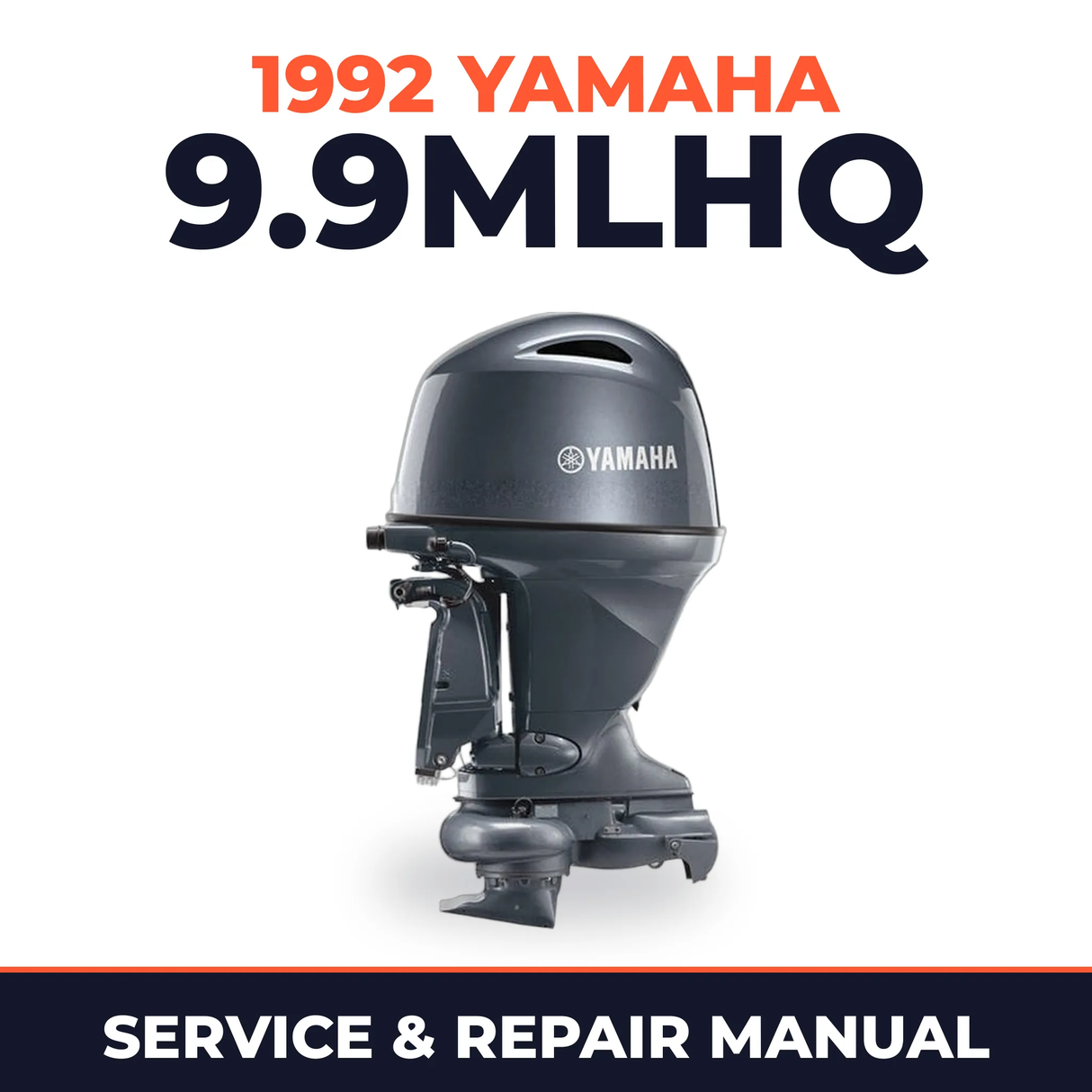 1992 Yamaha 9.9MLHQ 2 stroke Service and Repair Manual