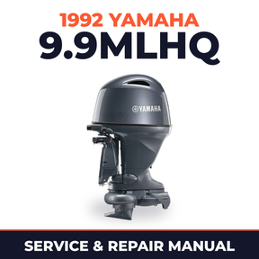 1992 Yamaha 9.9MLHQ 2 stroke Service and Repair Manual