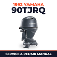 1992 Yamaha 90TJRQ 2 stroke Service and Repair Manual