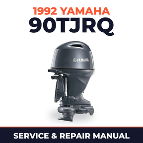 1992 Yamaha 90TJRQ 2 stroke Service and Repair Manual