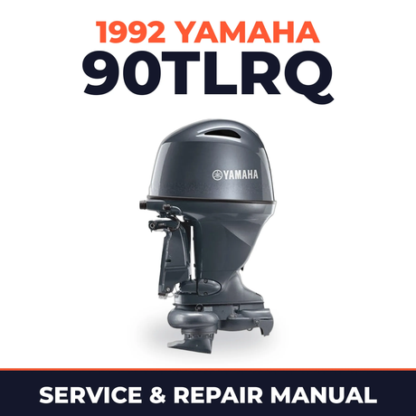 1992 Yamaha 90TLRQ 2 stroke Service and Repair Manual