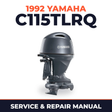 1992 Yamaha C115TLRQ 2 stroke Service and Repair Manual