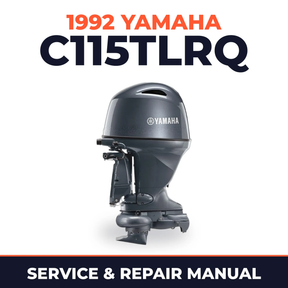 1992 Yamaha C115TLRQ 2 stroke Service and Repair Manual