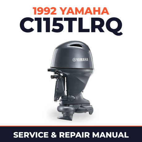 1992 Yamaha C115TLRQ 2 stroke Service and Repair Manual