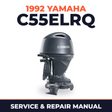 1992 Yamaha C55ELRQ 2 stroke Service and Repair Manual