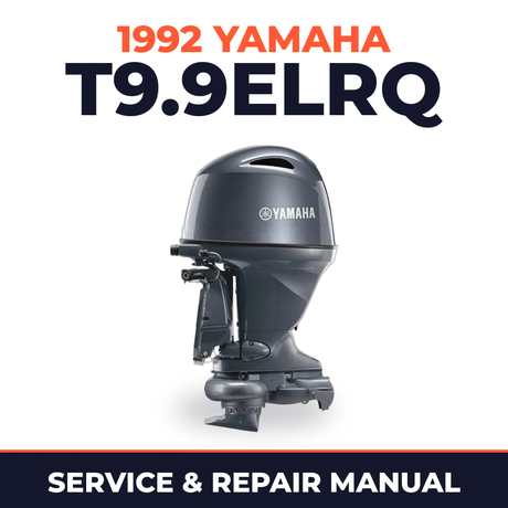 1992 Yamaha T9.9ELRQ 2 stroke Service and Repair Manual