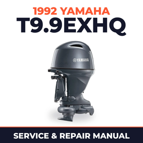 1992 Yamaha T9.9EXHQ 2 stroke Service and Repair Manual