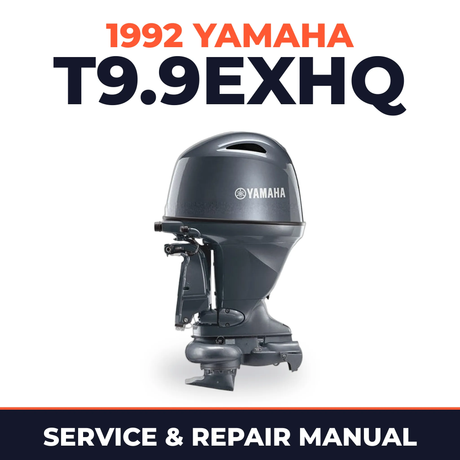 1992 Yamaha T9.9EXHQ 2 stroke Service and Repair Manual