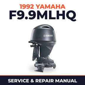 1992 Yamaha F9.9MLHQ 4 stroke Service and Repair Manual