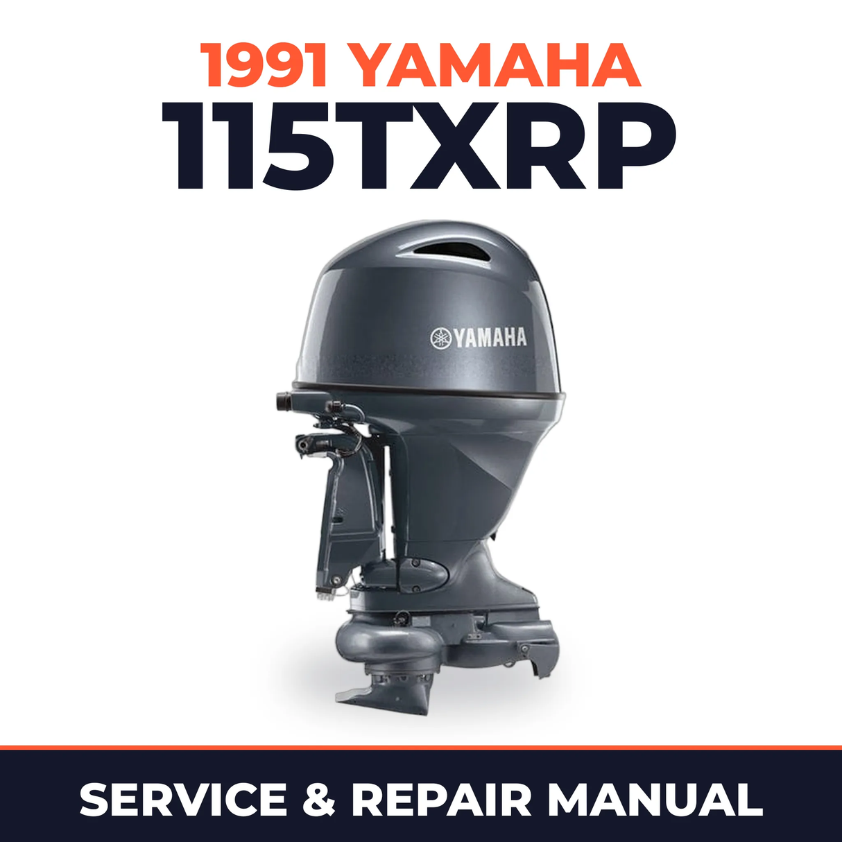 1991 Yamaha 115TXRP 2 stroke Service and Repair Manual