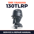 1991 Yamaha 130TLRP 2 stroke Service and Repair Manual